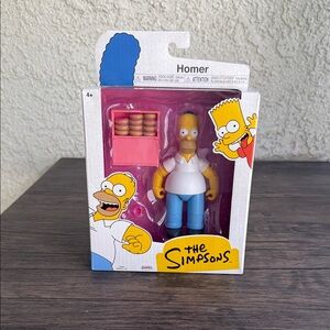 The Simpsons Homer Action Figure - Yellow and Blue